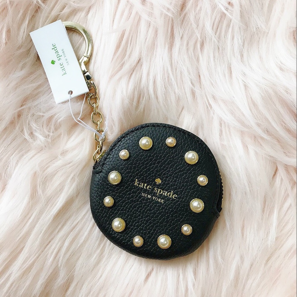 NWT Kate Spade coin purse keychain